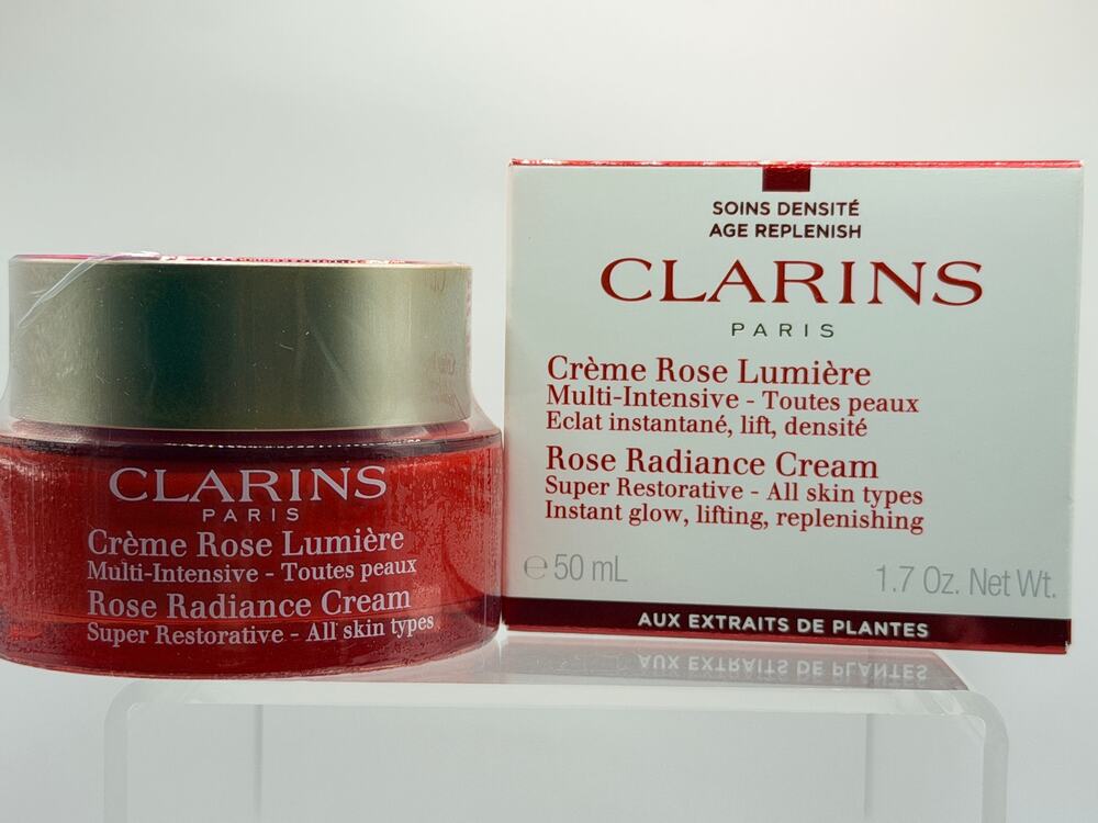 Clarins Super Restorative Rose Radiance Cream (50 mL) 💰 MSRP: $140.00